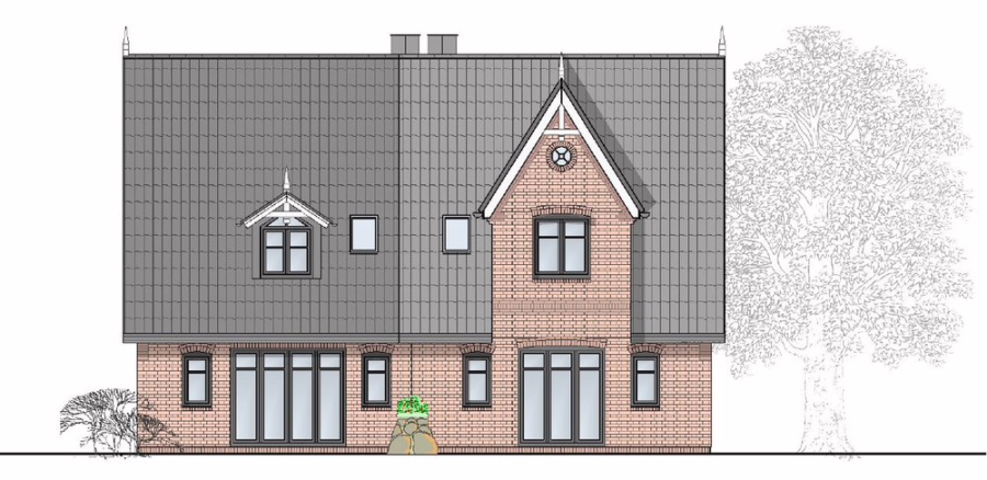 Süden - Neubauhaushälften in schöner Lage von Wenningstedt