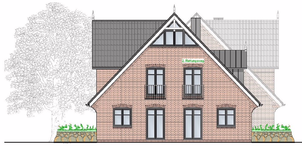 Osten - Neubauhaushälften in schöner Lage von Wenningstedt