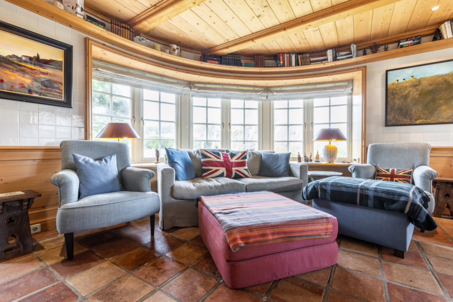 Bild - Schmucke Reethaushälfte in ruhiger Lage mit Blick in die Kampener Dünen