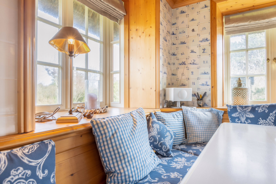 Bild - Schmucke Reethaushälfte in ruhiger Lage mit Blick in die Kampener Dünen