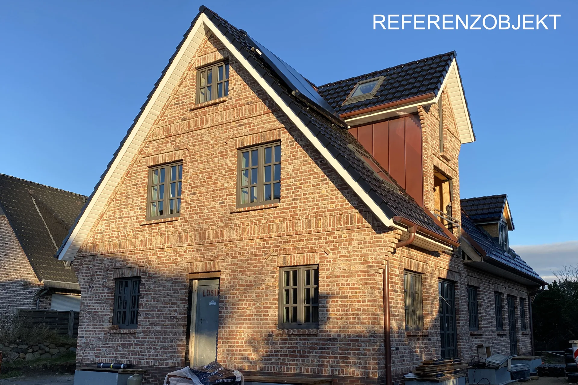 Bild - Neubau-Hausteil (Dauerwohnraum) mit Süd-westlicher Ausrichtung in schöner Lage von Westerland