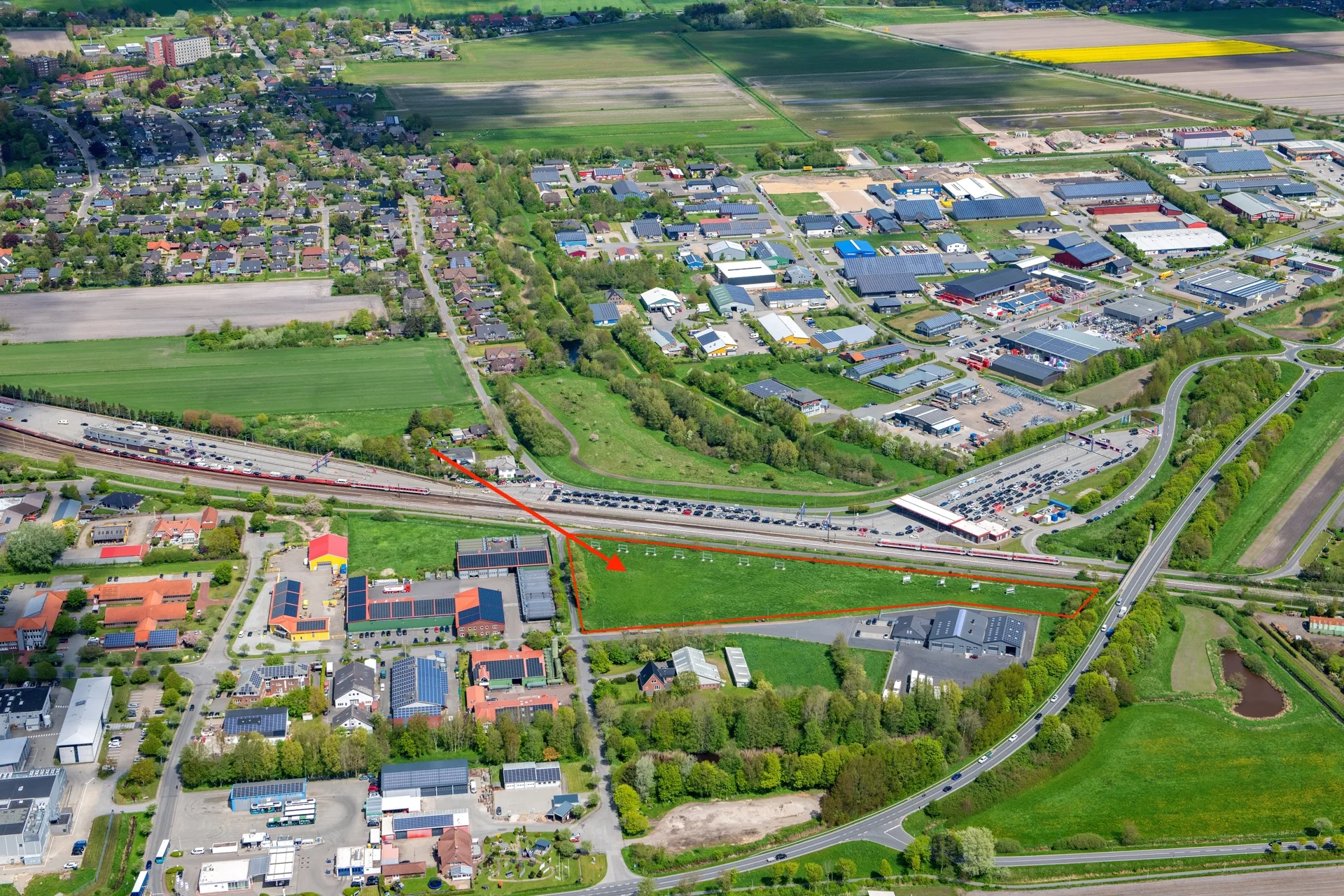 Bild - Attraktives Grundstück im Gewerbegebiet in Niebüll