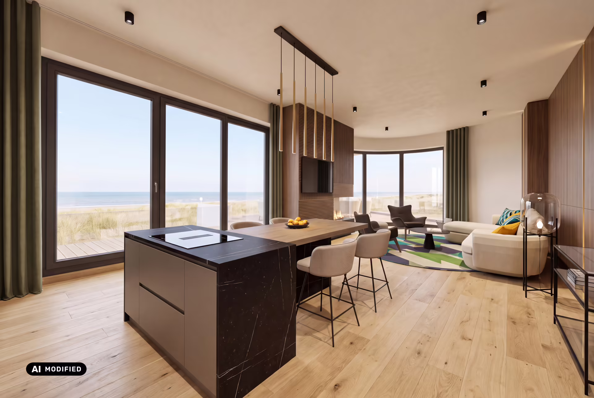 The Dunes – Spektakuläres Wohnen auf Sylt mit unverbaubarem Blick auf das Wattenmeer - Bild (82694)