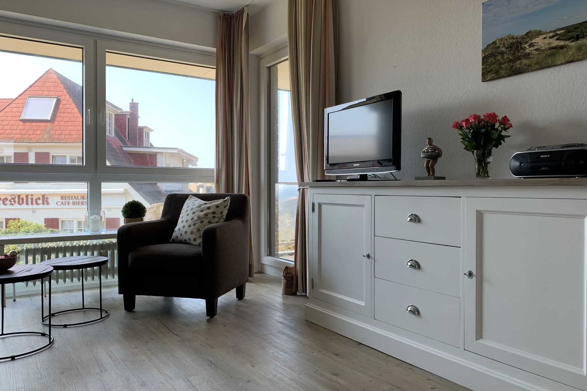 Bild - Schloß am Meer – 2 Zimmer Wohnung mit Westbalkon und Nordseeblick