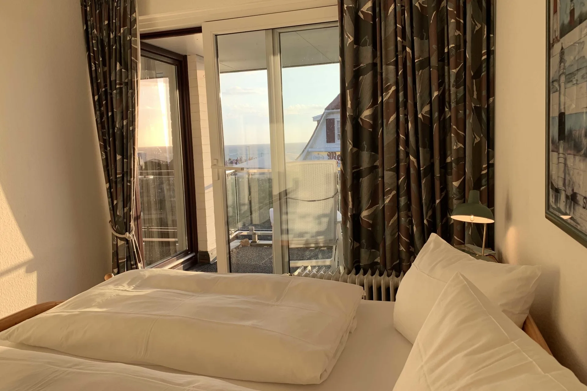 Bild - Schloß am Meer – 2 Zimmer Wohnung mit Westbalkon und Nordseeblick