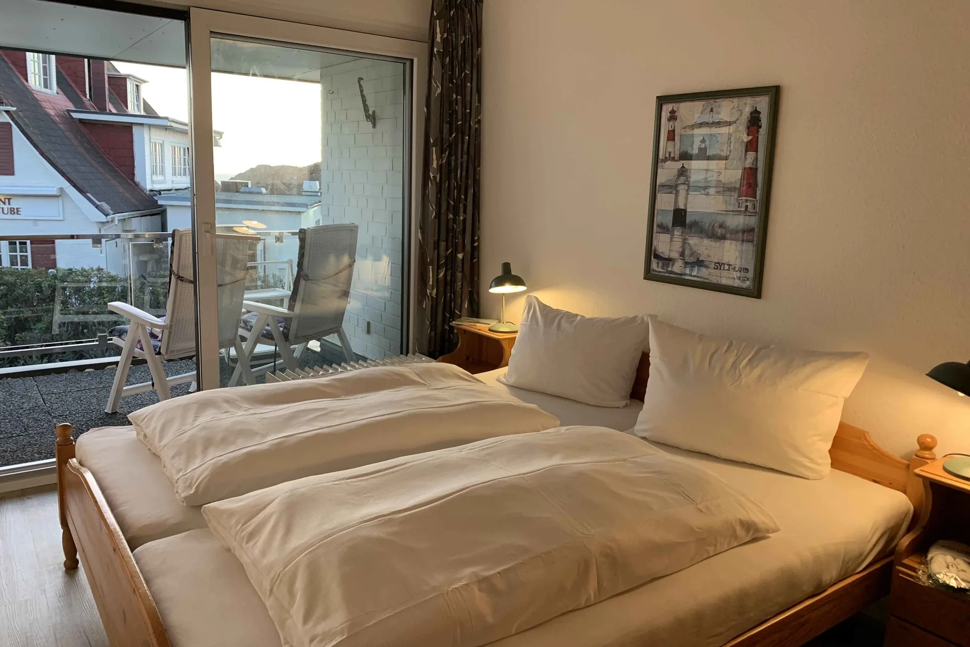 Bild - Schloß am Meer – 2 Zimmer Wohnung mit Westbalkon und Nordseeblick
