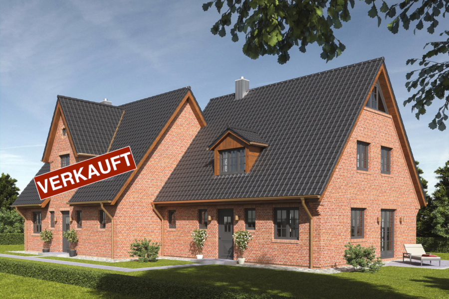 Verk. Eingang - Friesische Haushälften in ruhiger Lage von Wenningstedt