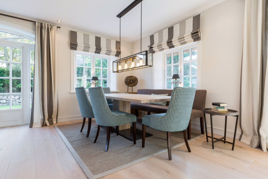 Bild - Reetgedeckte, hochwertige Neubauhaushälfte mit Erdgarage in Wattnähe von Kampen