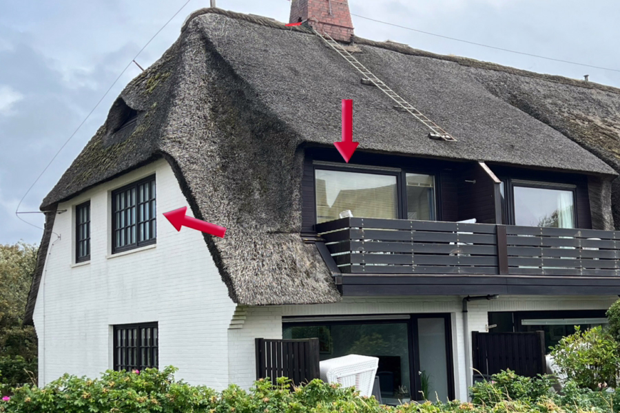 Bild - Reetgedeckte Eigentumswohnung am Wenningstedter Dorfteich