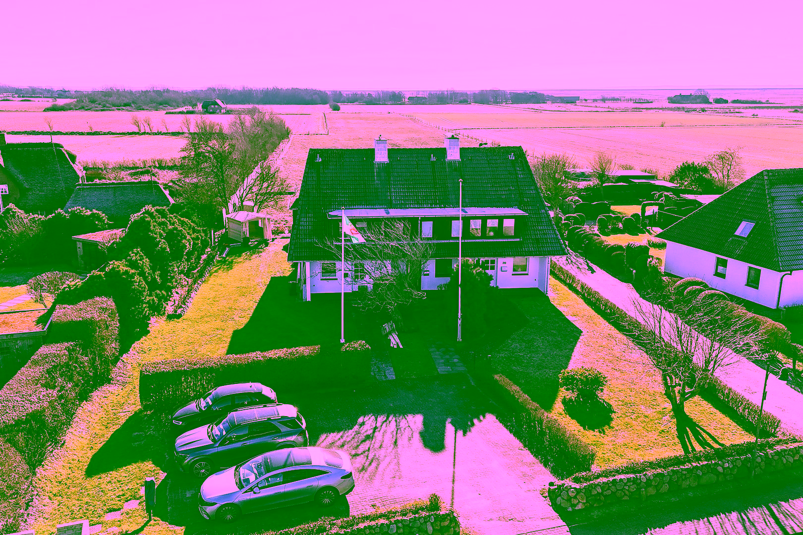 Reihenendhaus mit einmaligem Blick in die Morsumer Wiesen, 25980 Morsum, Reihenendhaus