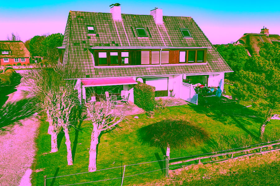 Bild - Reihenendhaus mit einmaligem Blick in die Morsumer Wiesen