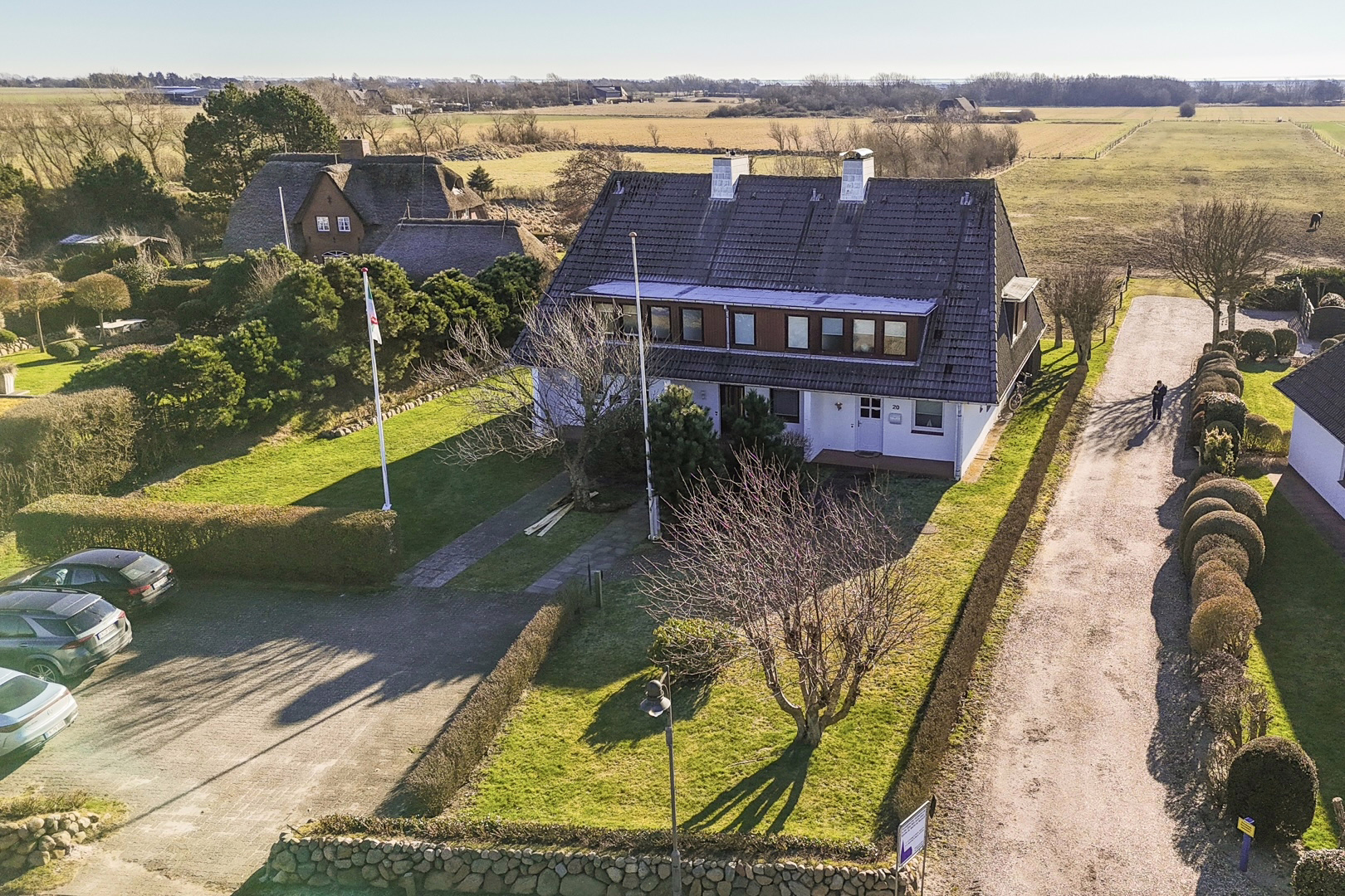 Bild - Reihenendhaus mit einmaligem Blick in die Morsumer Wiesen