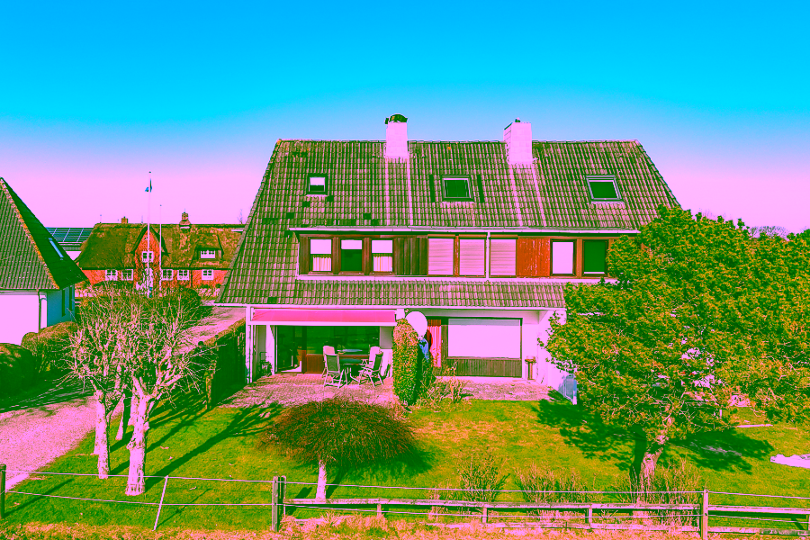 Bild - Reihenendhaus mit einmaligem Blick in die Morsumer Wiesen