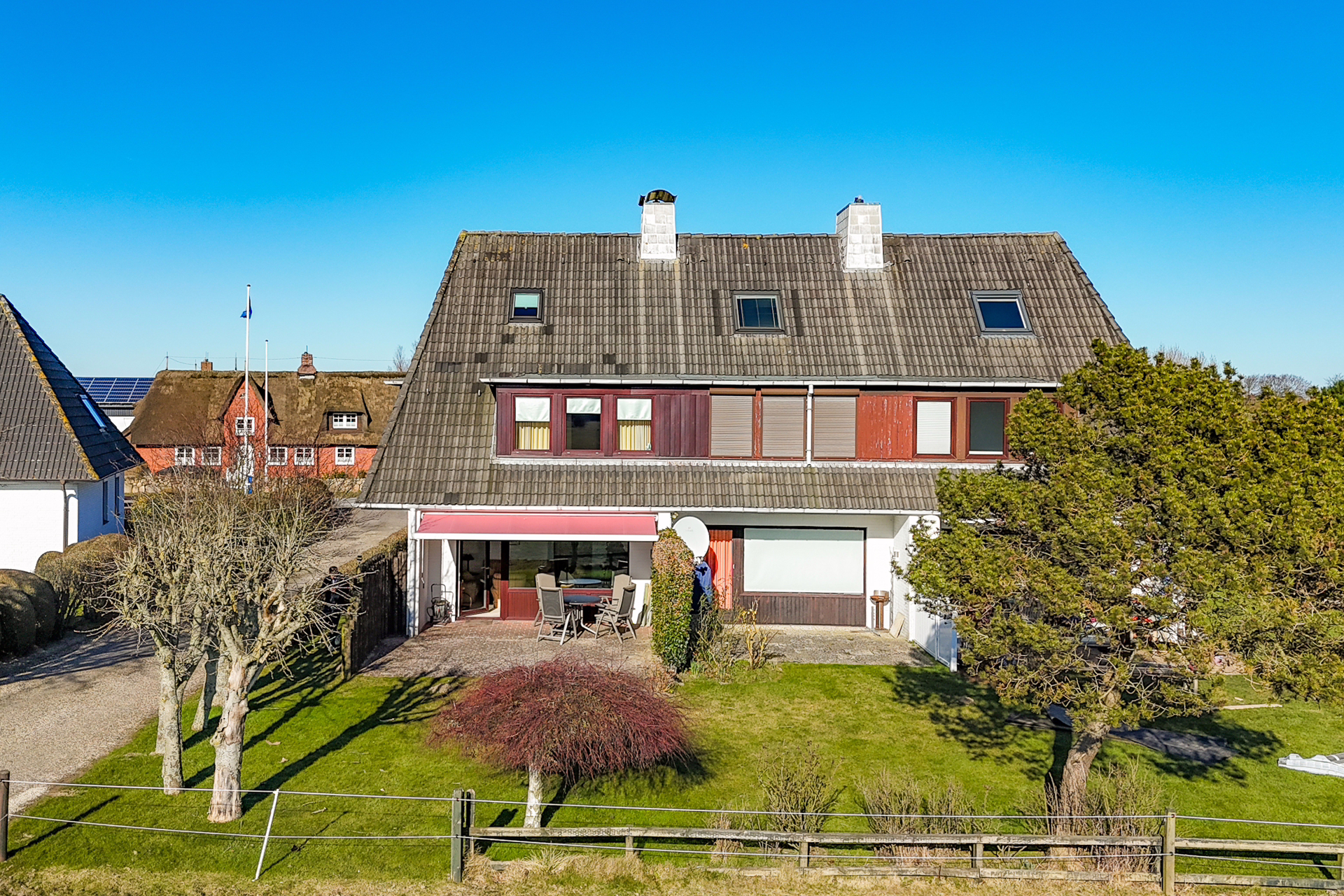 Bild - Reihenendhaus mit einmaligem Blick in die Morsumer Wiesen