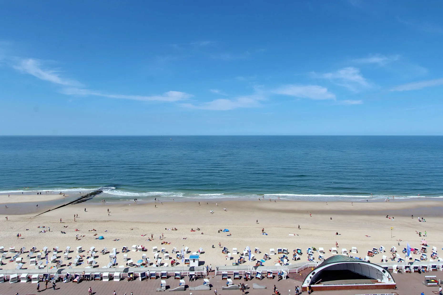 Bild - Wohnung mit phantastischem Nordseeblick
