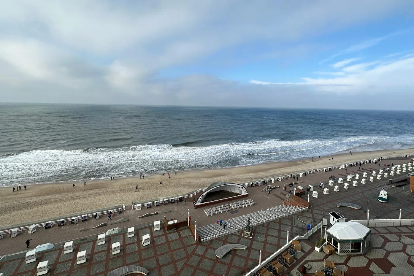 Bild - Wohnung mit phantastischem Nordseeblick