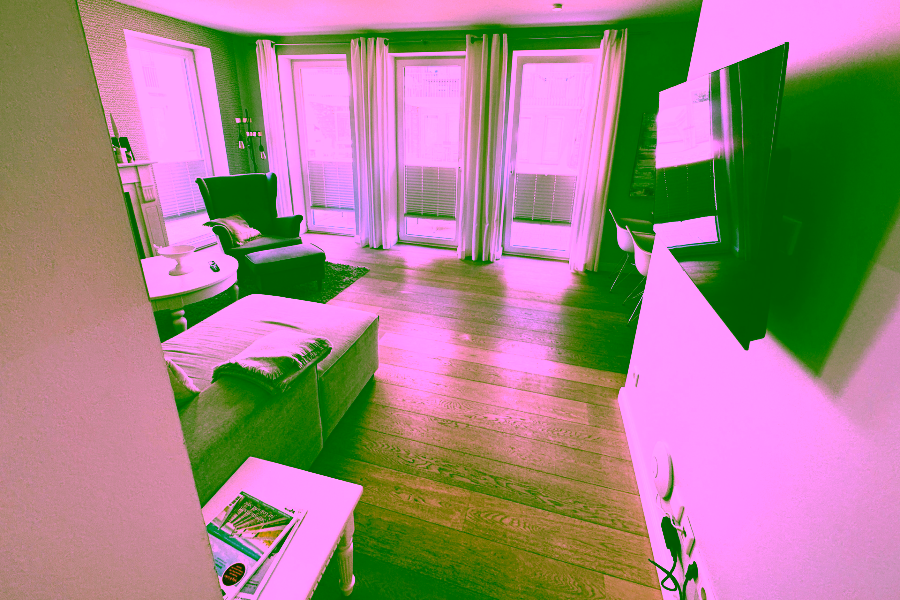 Bild - Erdgeschosswohnung auf einer Ebene in Strandnähe