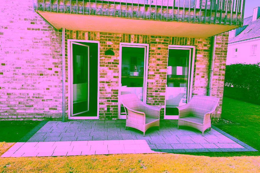 Bild - Erdgeschosswohnung auf einer Ebene in Strandnähe