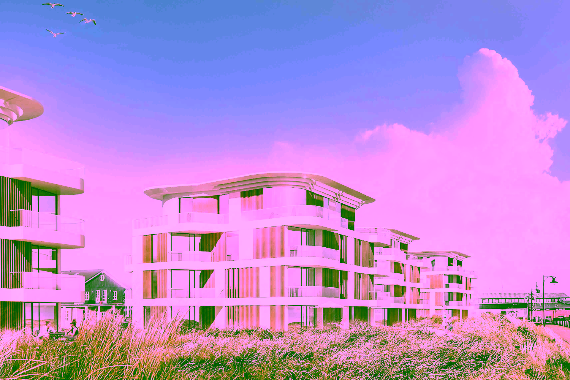 Traumhafte 3-Zimmer Wohnung mit Meerblick - Bild (18379)