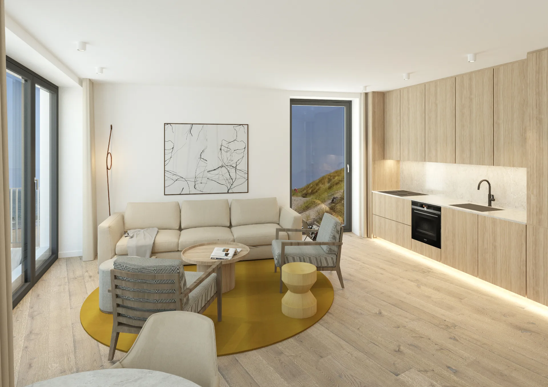 Bild - Traumhafte 3-Zimmer Wohnung mit Meerblick
