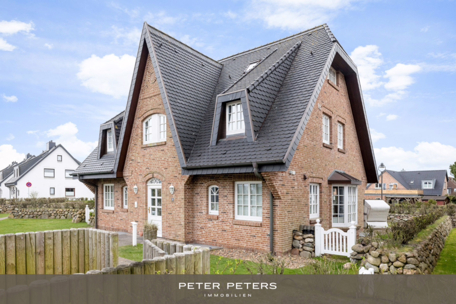 Titelbild - Aparte Obergeschosswohnung mit Kamin in toller Lage in Wenningstedt