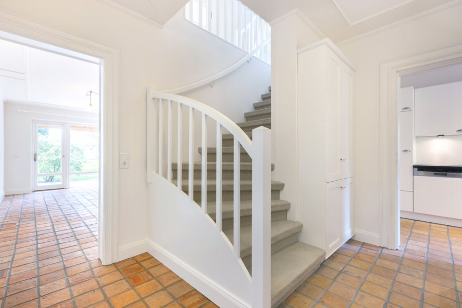 Bild - Mittelhausteil unter Reet im schönen Keitum