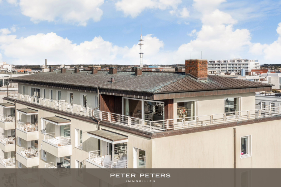 Titelbild - Einzigartige Penthousewohnung über den Dächern von Westerland
