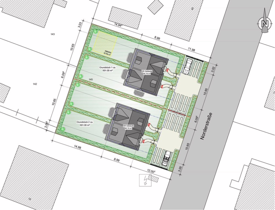Bild - Großzügiges Baugrundstück in strandnaher Lage von Westerland