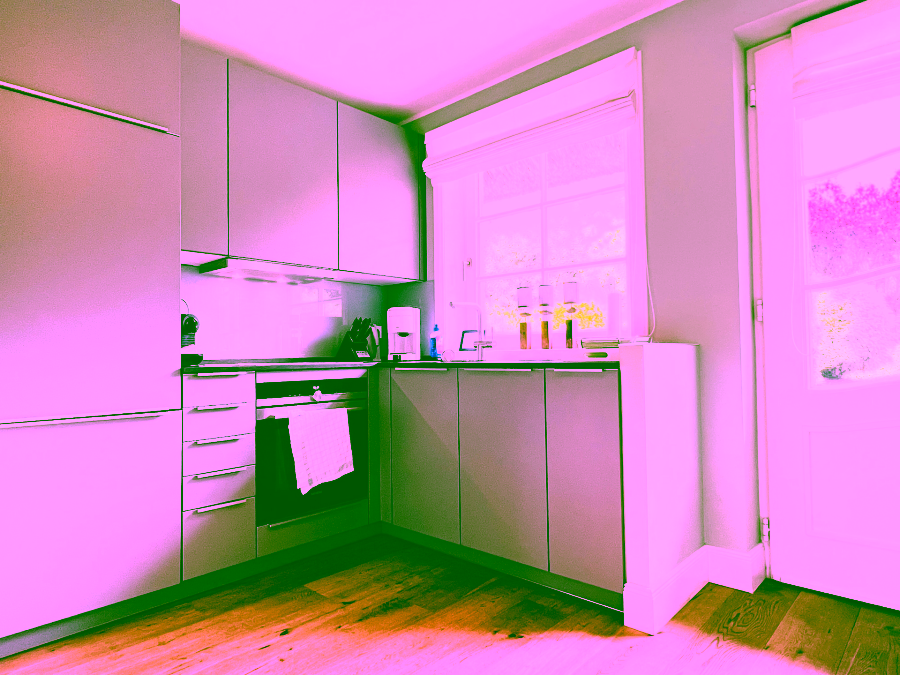 Bild - Saniertes Hausteil unter Reet mit schön angelegtem Gartenteil in Keitum