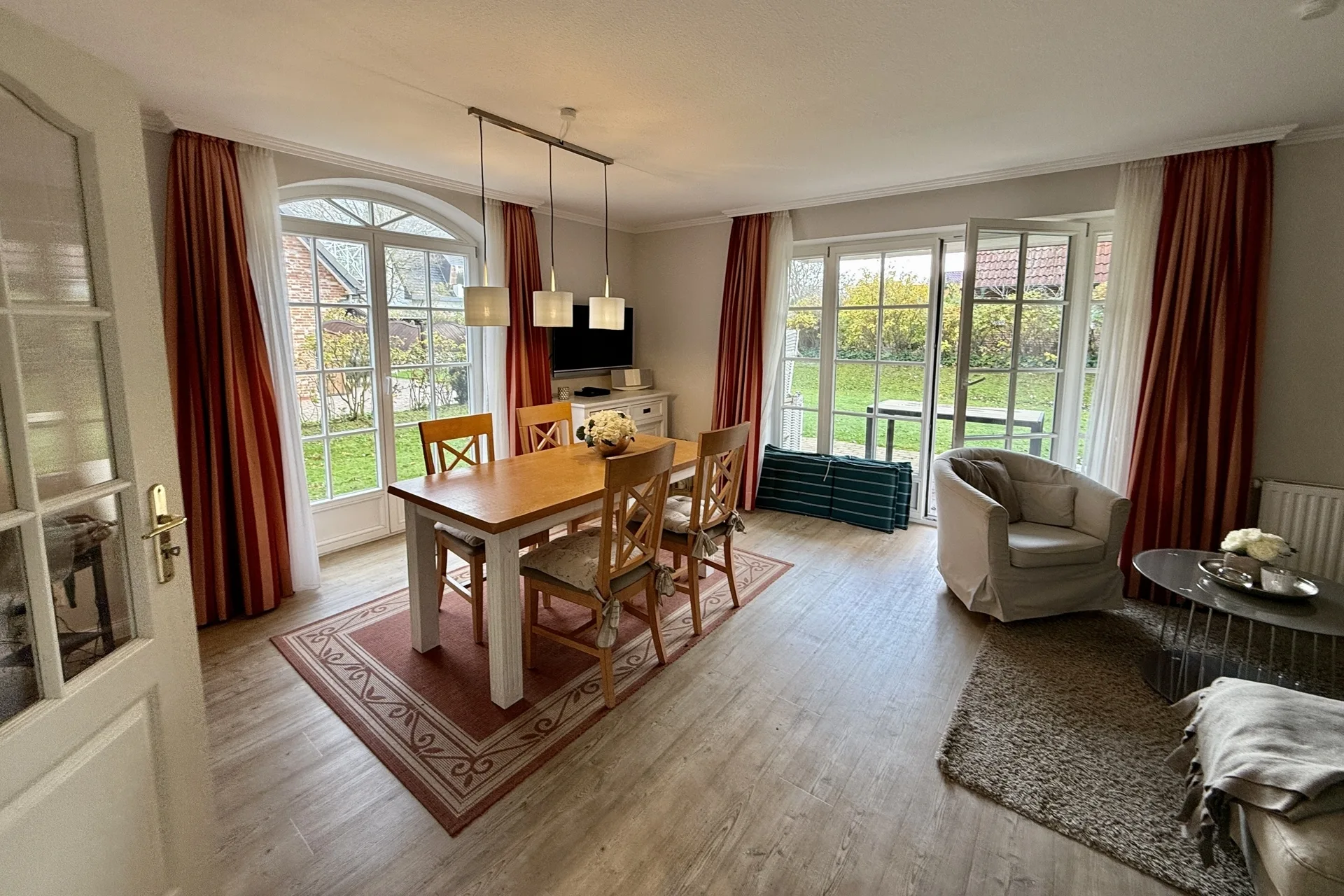 Bild - Erdgeschosswohnung fussläufig zum Strand mit Südterrasse
