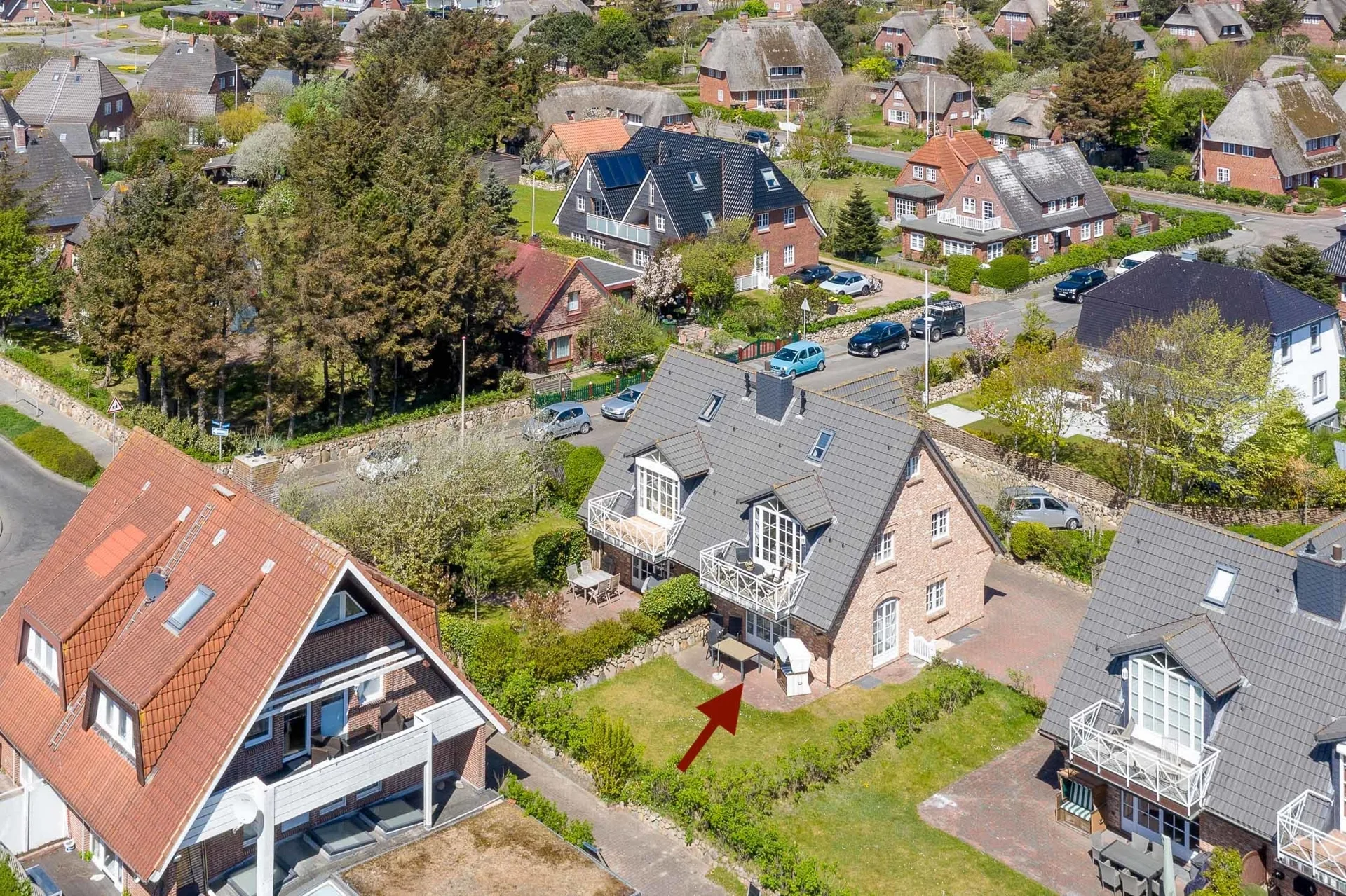 Bild - Erdgeschosswohnung fussläufig zum Strand mit Südterrasse