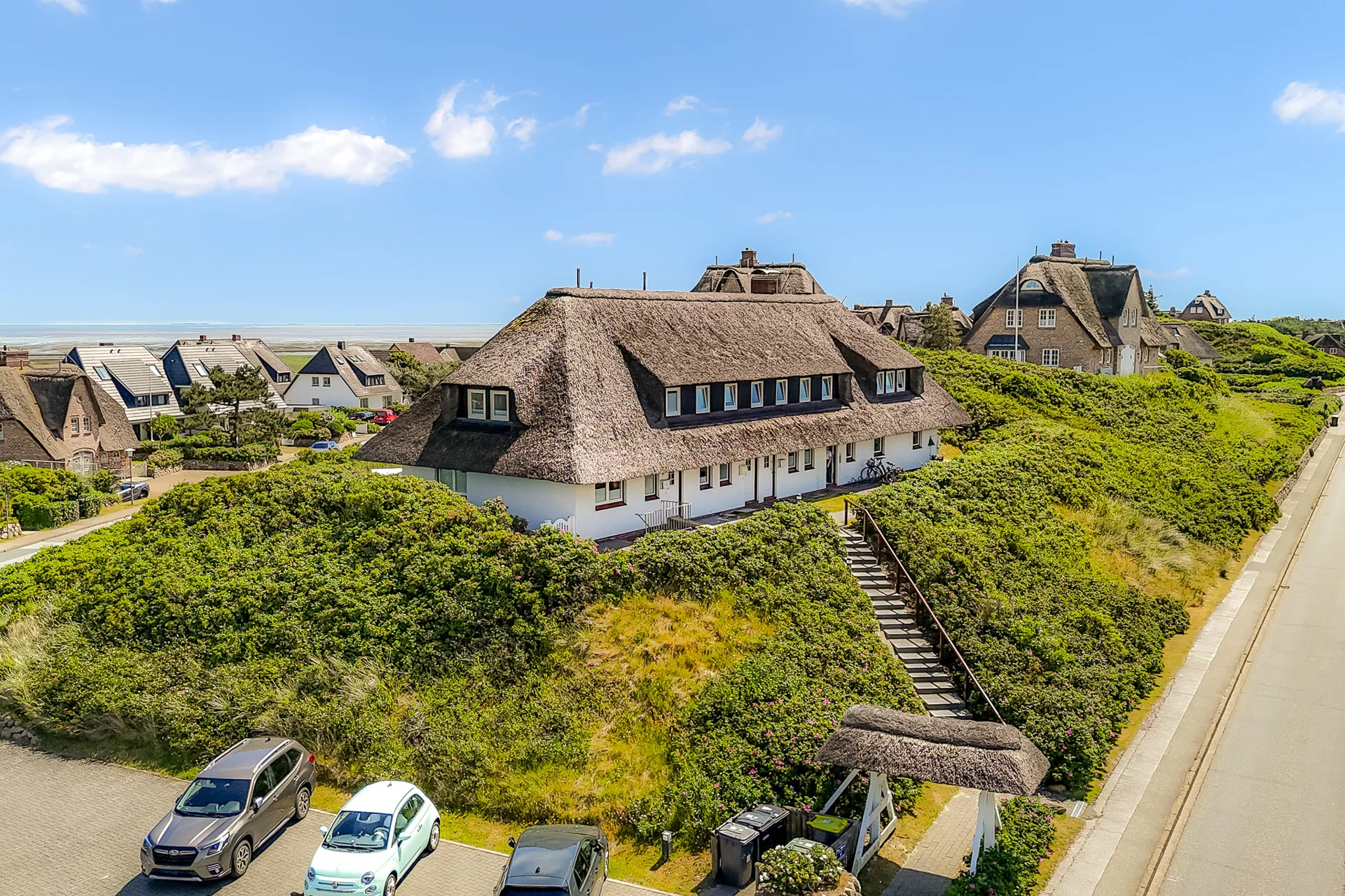 Bild - Reetgedeckte Obergeschosswohnung in den Dünen von Rantum
