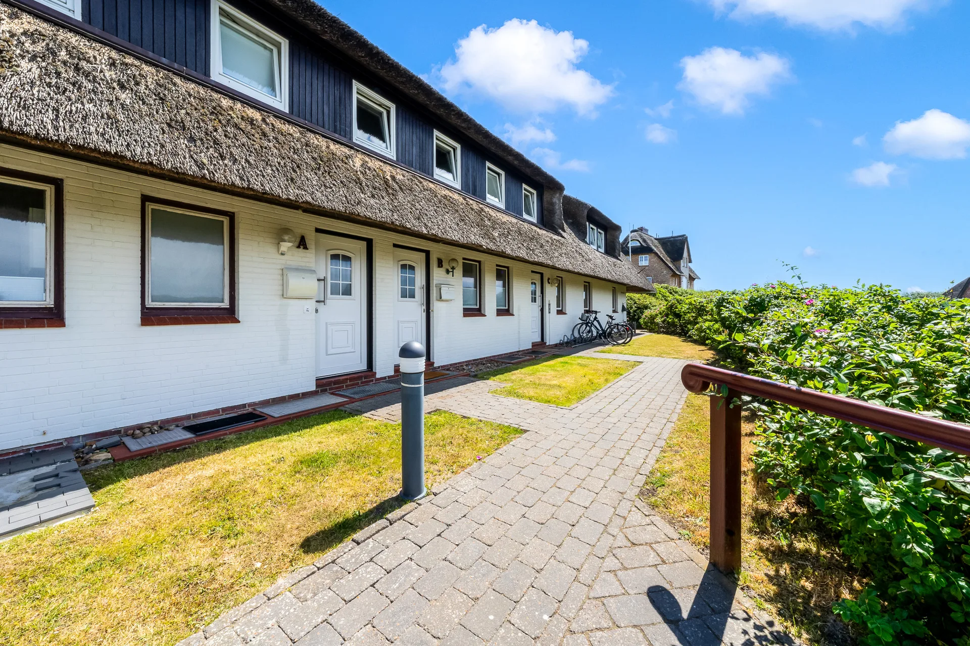 Bild - Reetgedeckte Obergeschosswohnung in den Dünen von Rantum