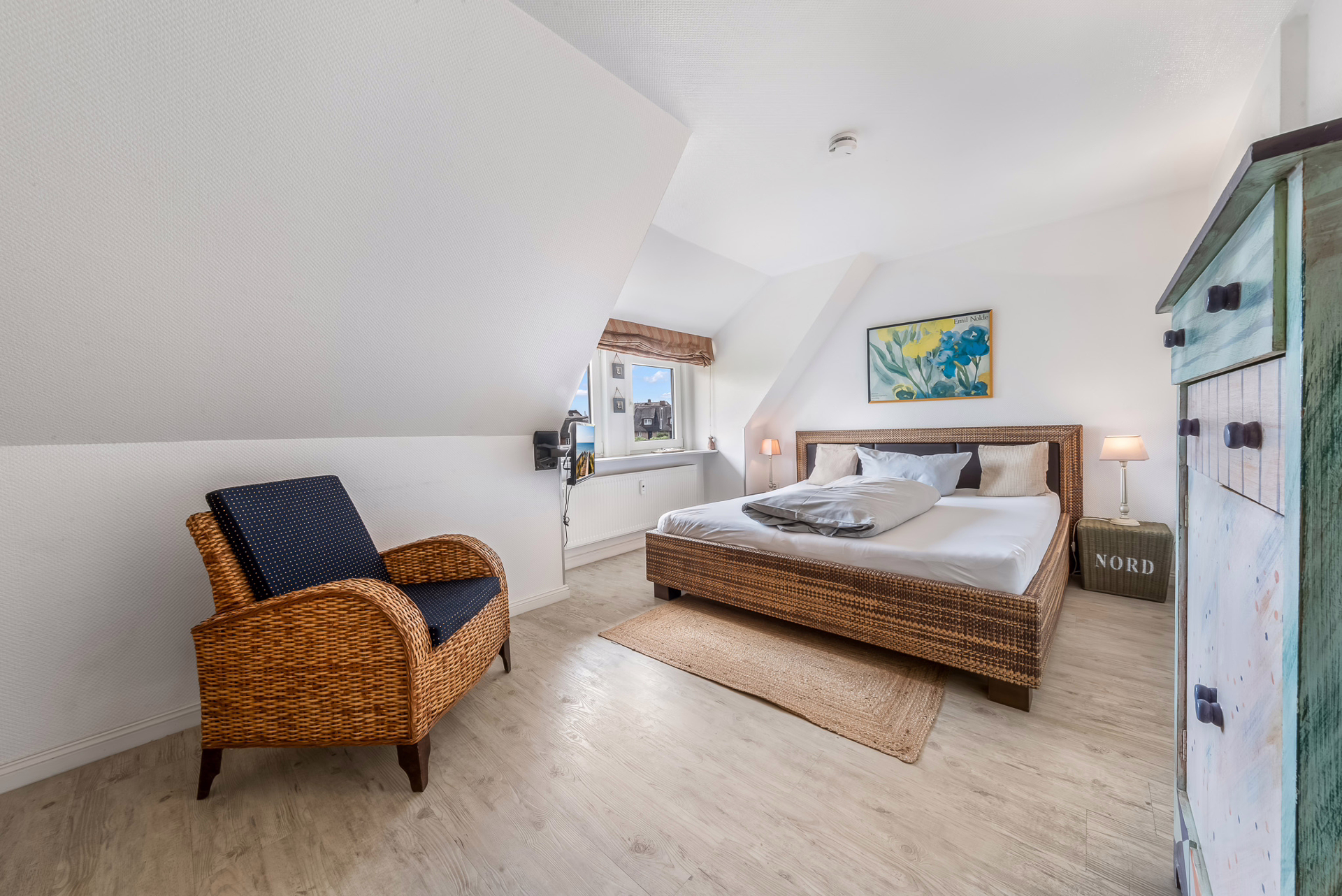 Bild - Reetgedeckte Obergeschosswohnung in den Dünen von Rantum