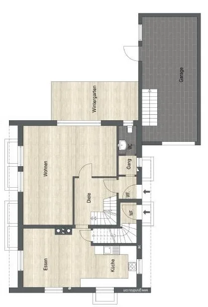 Grundriss Erdgeschoss