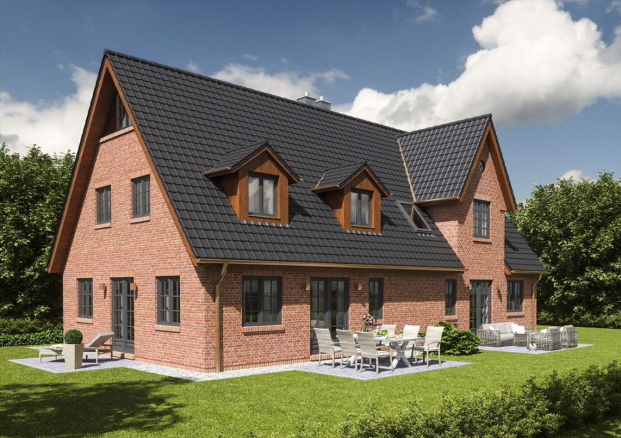 Eingang - Neubau-Doppelhaus in strandnaher Lage von Wenningstedt -1 Einheit verkauft-