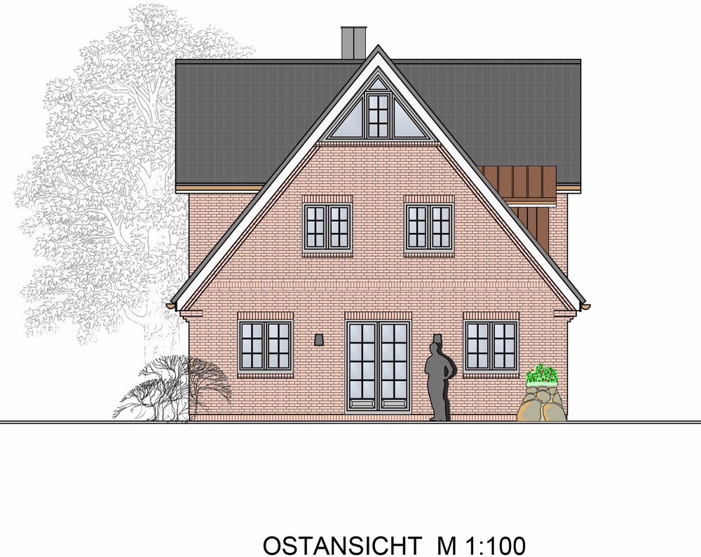 Osten - Neubau-Doppelhaus in strandnaher Lage von Wenningstedt -1 Einheit verkauft-