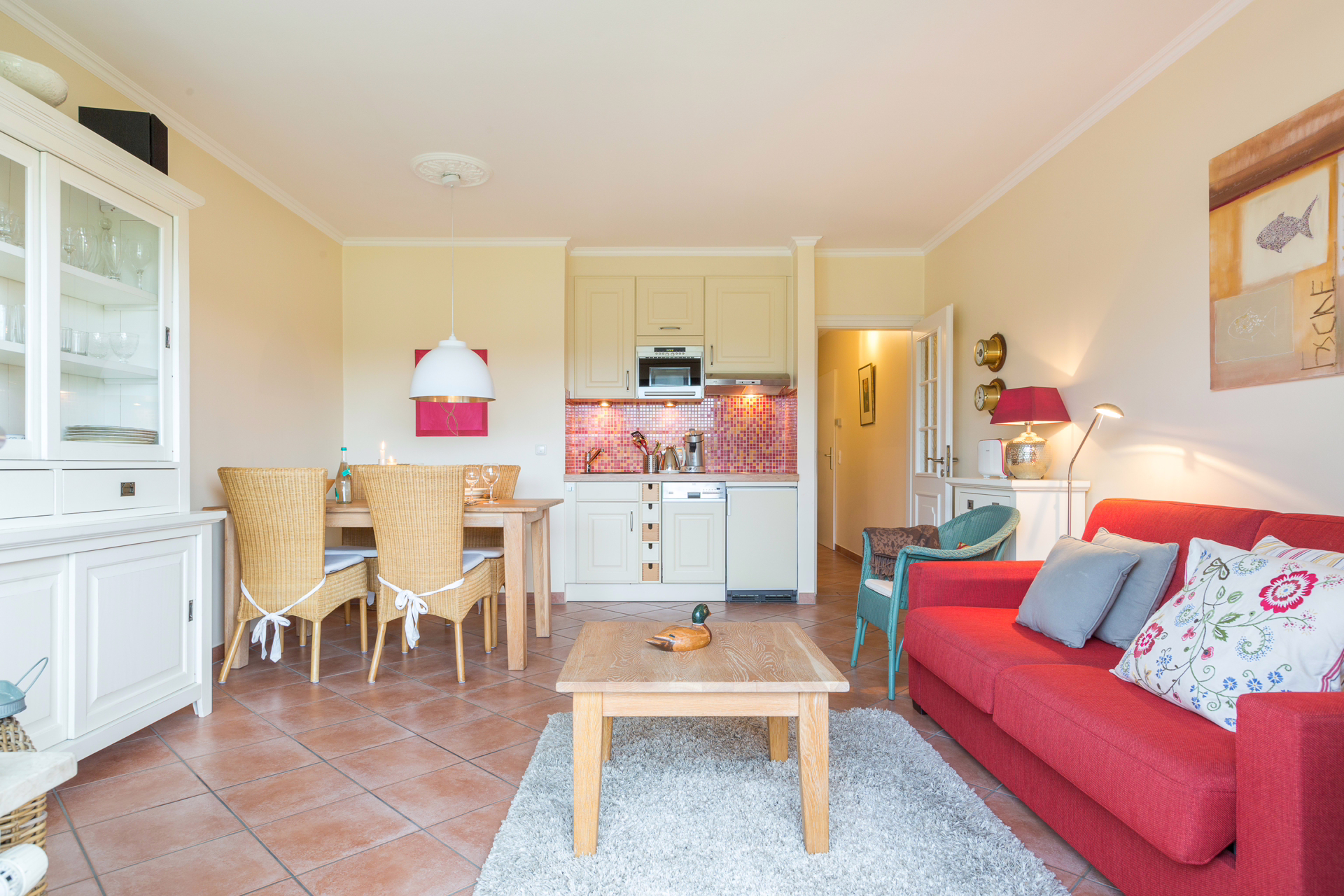 Bild - Schöne Erdgeschoss-Wohnung unter Reet mit Blick auf den Wenningstedter Dorfteich