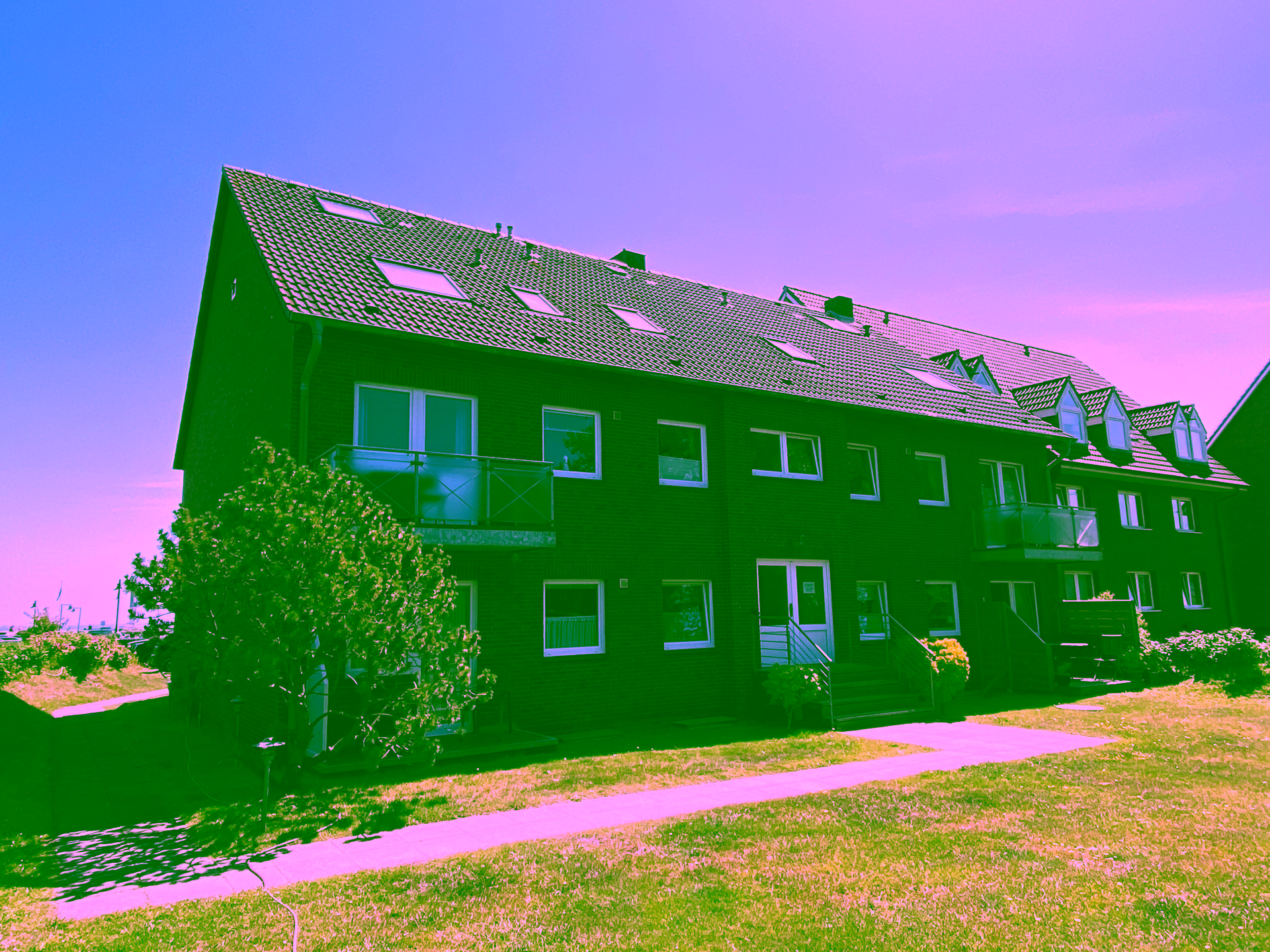 2-Zimmer Wohnung mit zwei Balkonen und Meerblick in List - Bild (5435)