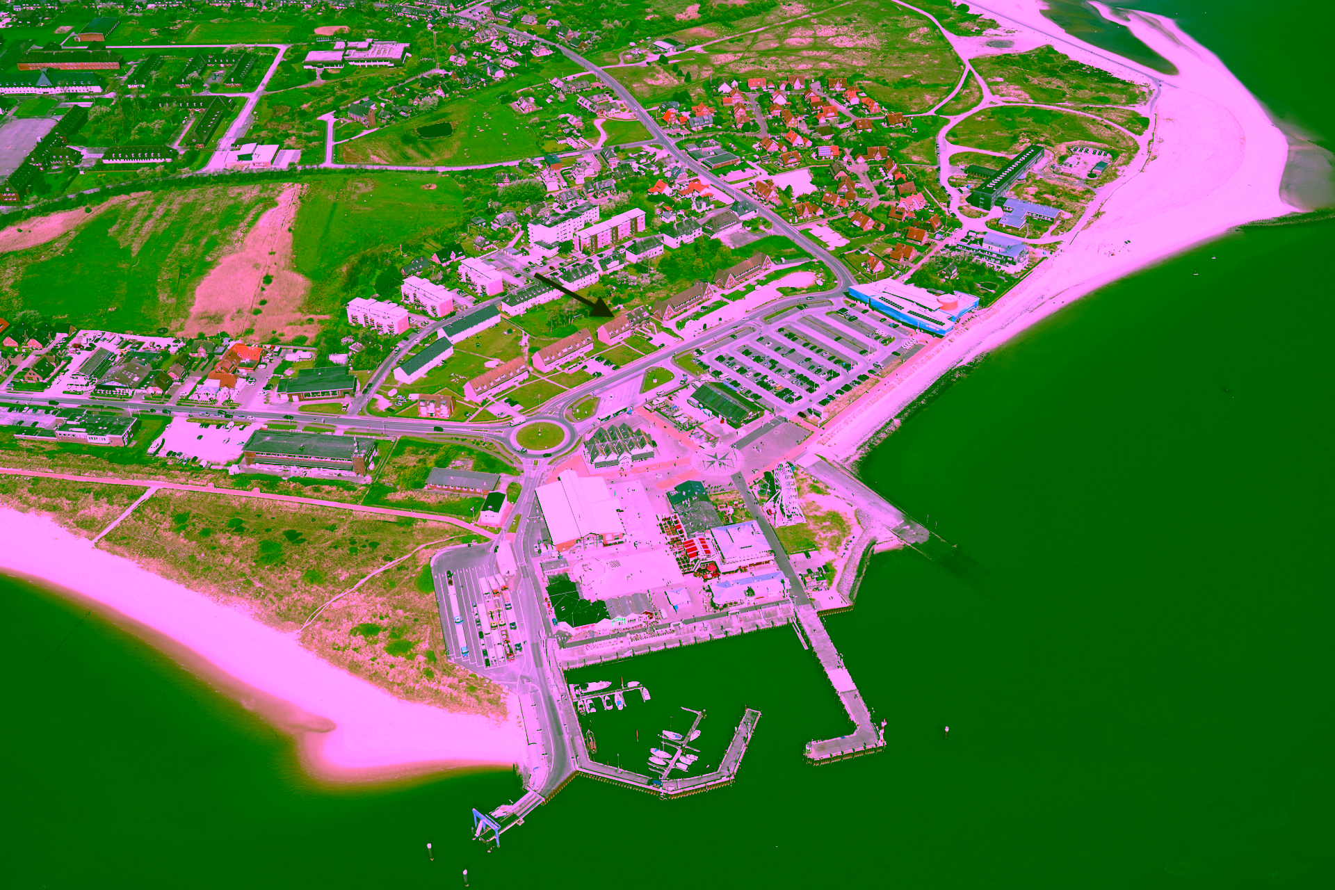 2-Zimmer Wohnung mit zwei Balkonen und Meerblick in List - Bild (5432)