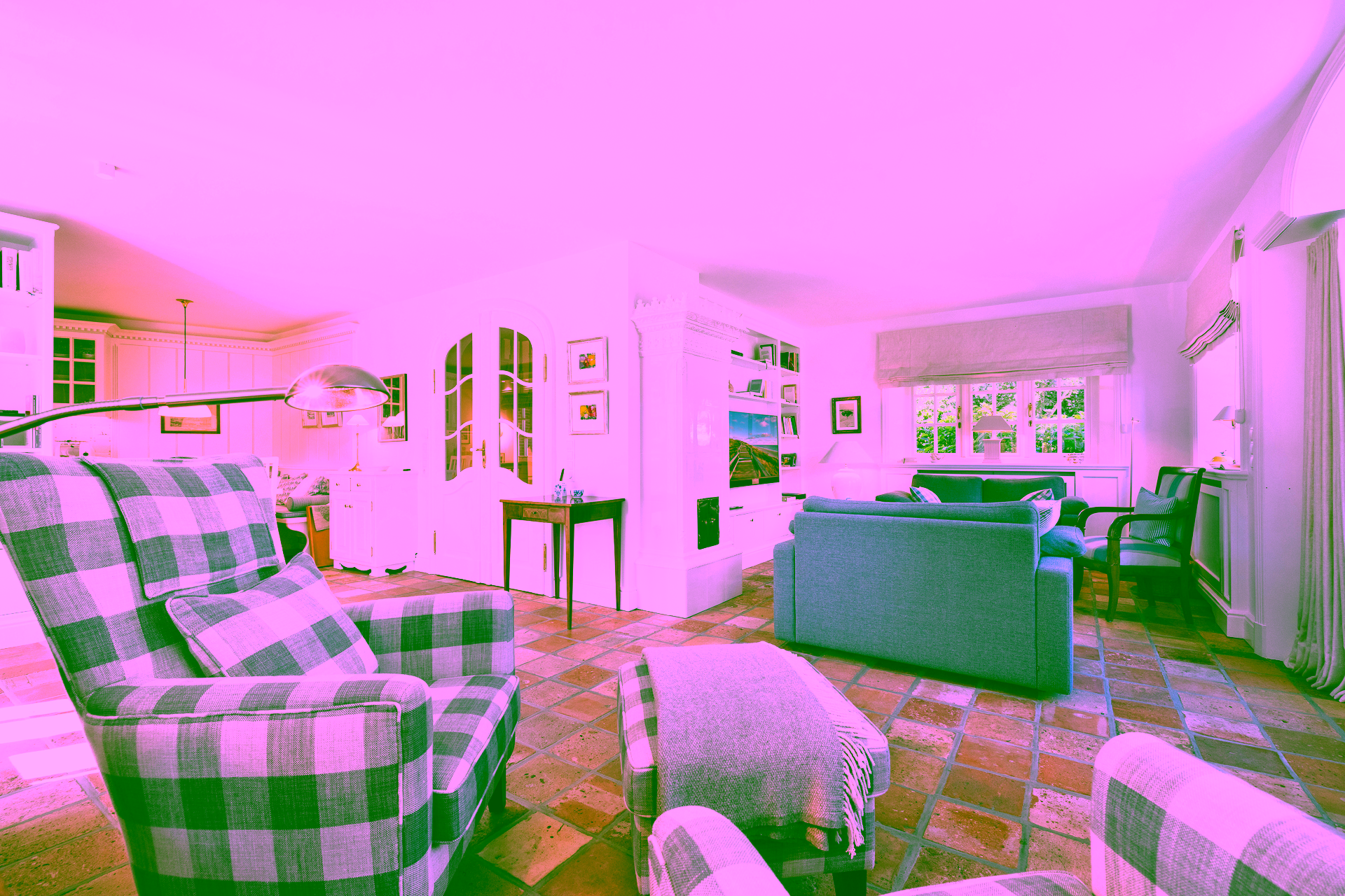 Großzügige Doppelhaushälfte unter Reet mit Einzelhauscharakter in Kampen - Bild (18176)