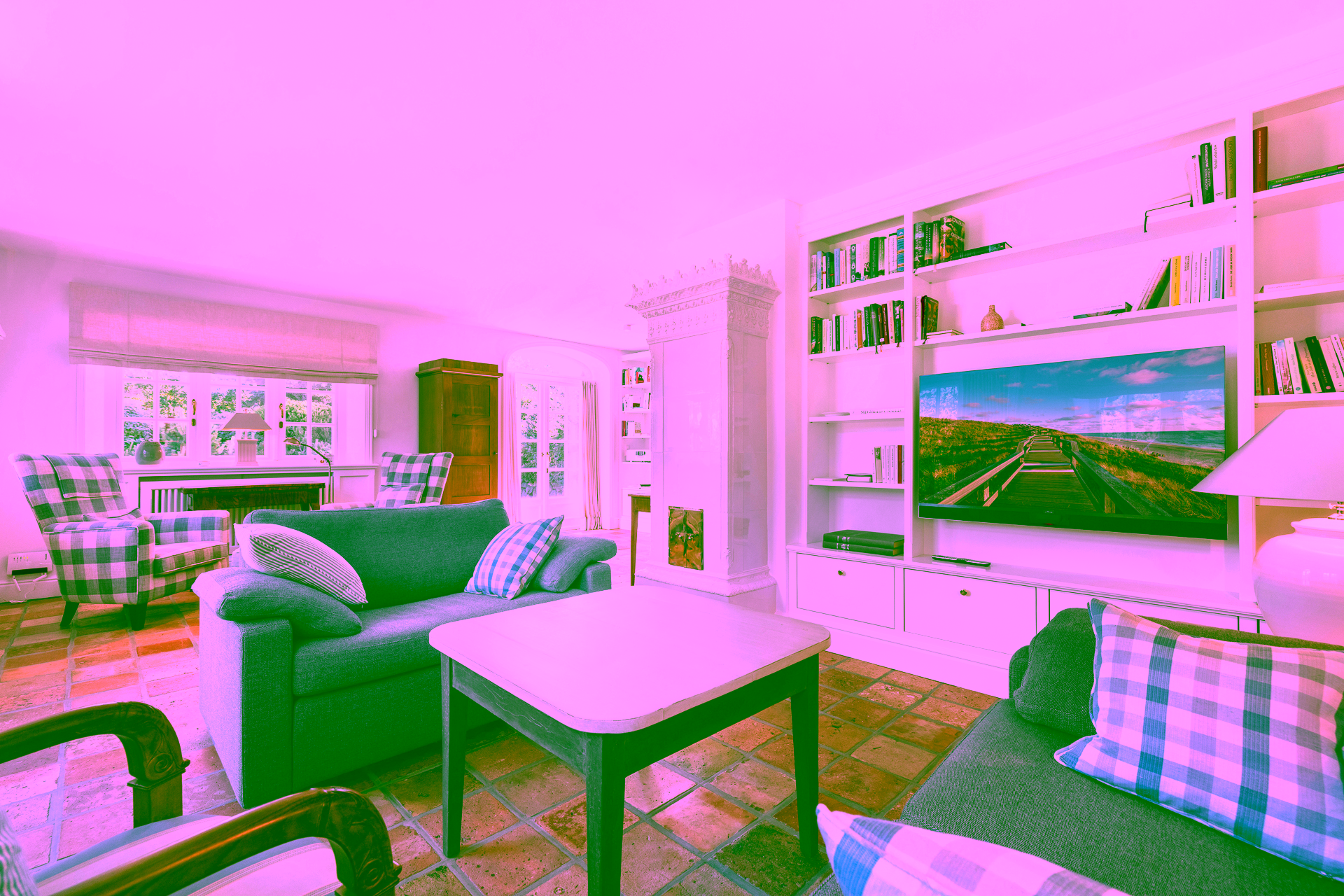 Großzügige Doppelhaushälfte unter Reet mit Einzelhauscharakter in Kampen - Bild (18175)