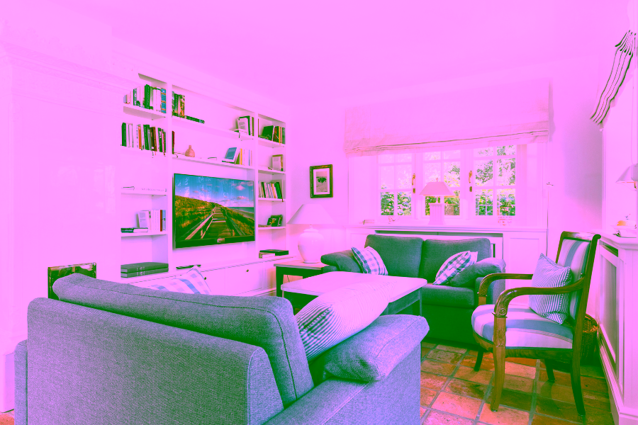 Bild - Großzügige Doppelhaushälfte unter Reet mit Einzelhauscharakter in Kampen