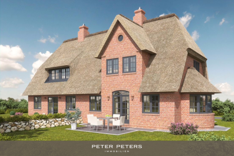 Titelbild - Neubau-Haushälften unter Reet in herrlicher Lage von Wenningstedt