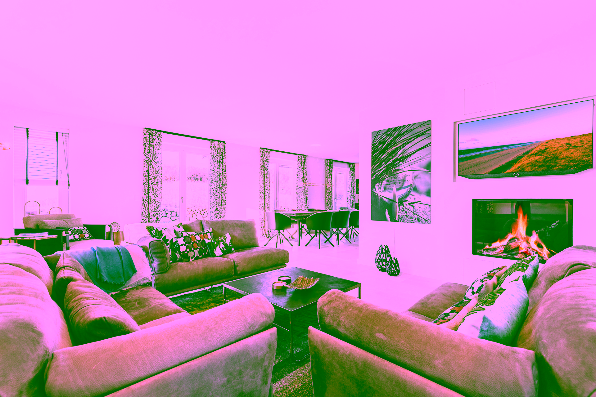 Neubau – Einzelhaus unter Reet direkt hinter dem Kliff mit Meerblick - Bild (17429)