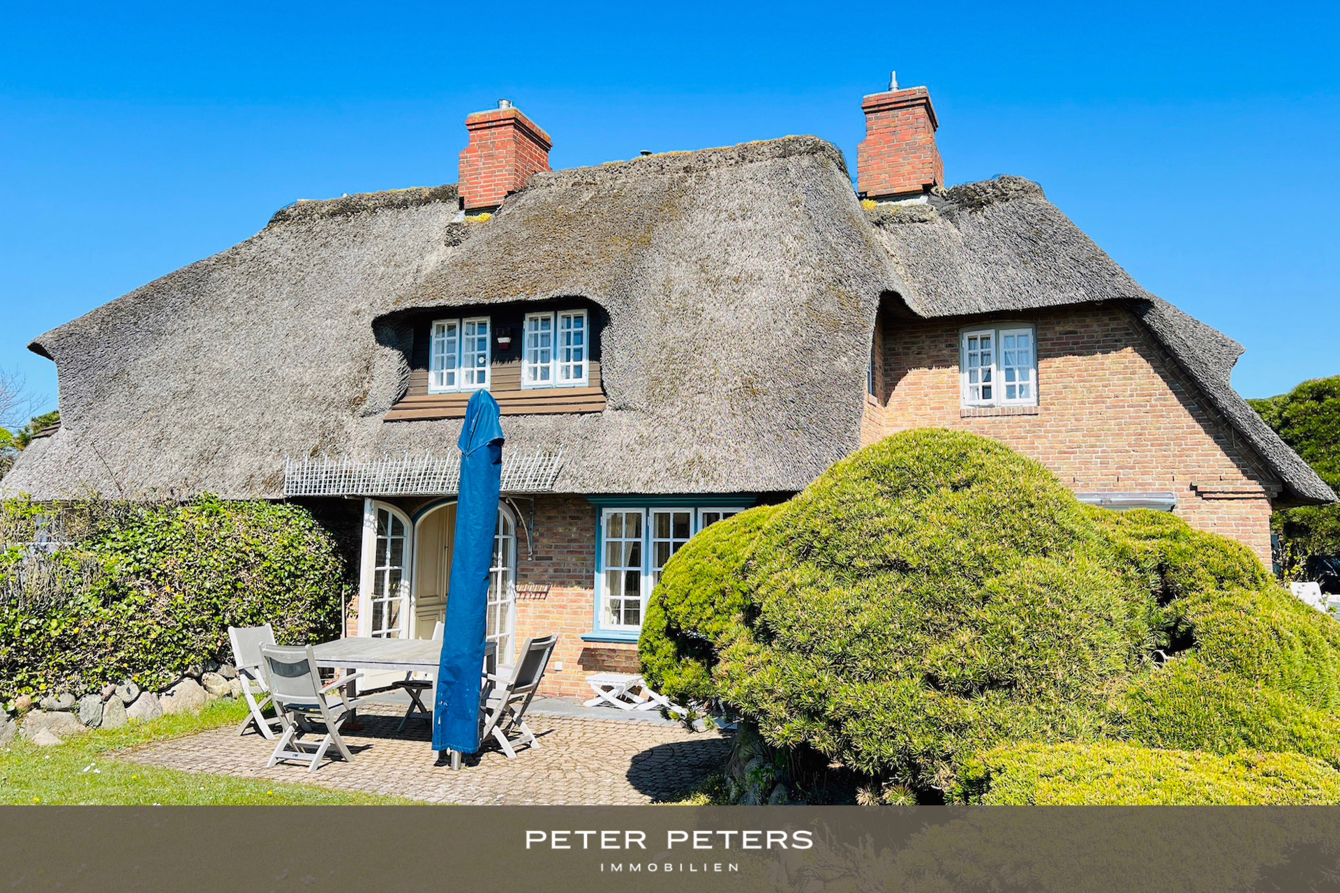 Charmantes Reethausteil mit unverbaubarem Blick über die Heidefläche in Kampen, 25999 Kampen, Reihenhaus