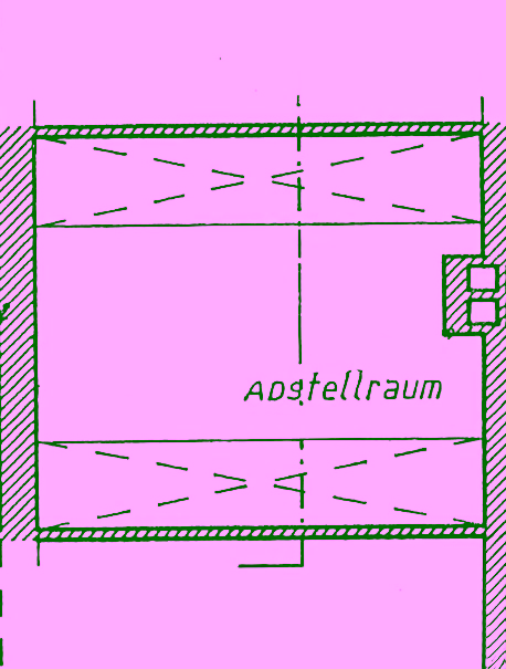 Grundriss Spitzboden