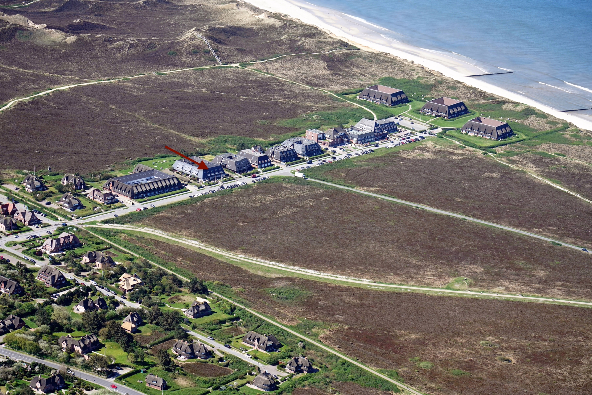 Bild - Tolles Appartement mit einmaligem Meer-und Heideblick in bester Lage von Kampen