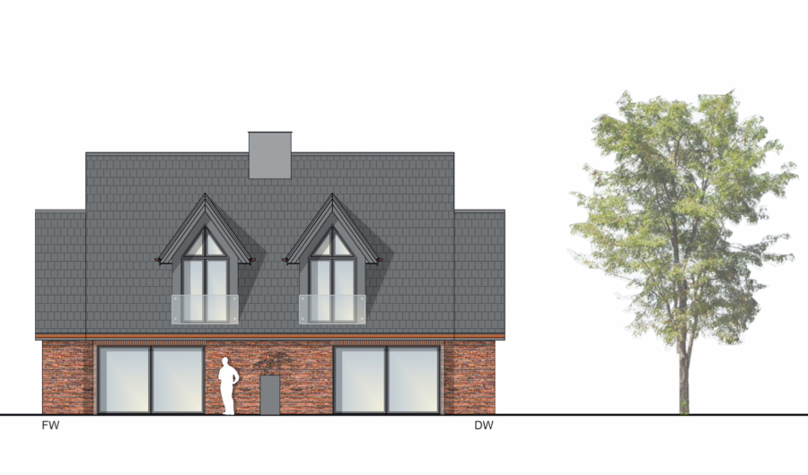 Westen - Hochwertige Neubauhaushälfte (Dauerwohnraum) in ruhiger Lage nahe dem Zentrum