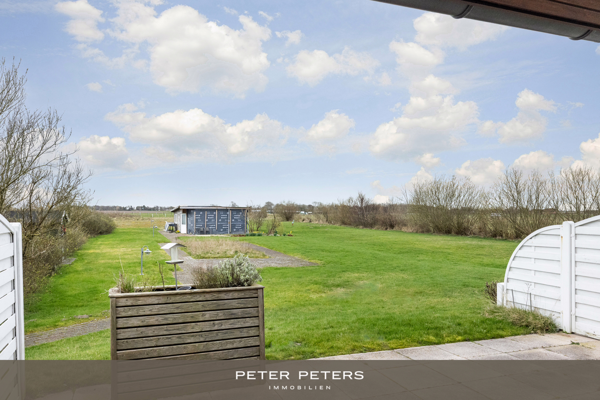Schöne 3 Zimmer Erdgeschosswohnung mit herrlichem Blick über die Morsumer Wiesen, 25980 Morsum, Erdgeschosswohnung